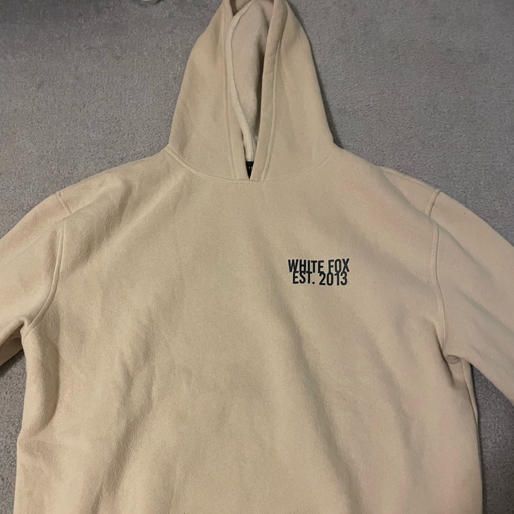 White fox LA hoodie XL
